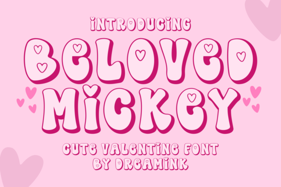 Beloved Mickey: A Retro Display Font for Crafters