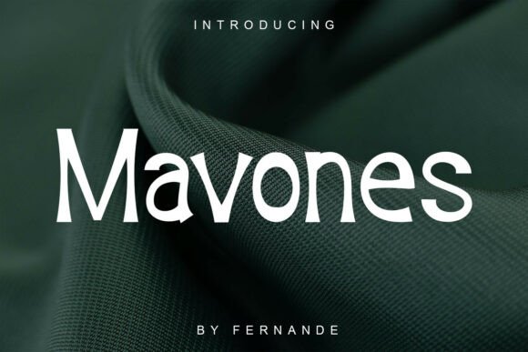 Designing with Mavones: A Bold Serif Font for Modern Editors