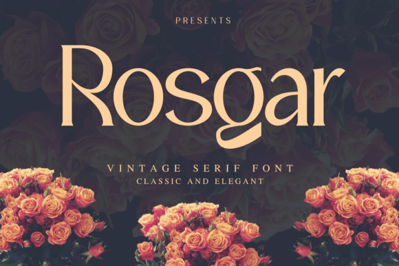 Designing with Rosgar: A Vintage Serif for Elegant Layouts