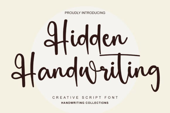 Hidden Handwriting Font for Scroll-Stopping Social Media