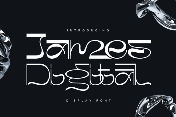 James Digital Font for Modern Small Business Branding