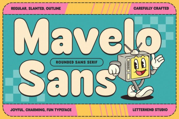 Mavelo Sans: The Joyful Typeface for Viral Campaigns