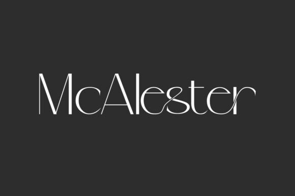 Mcalester Font Review: A Minimalist Serif for Modern Branding