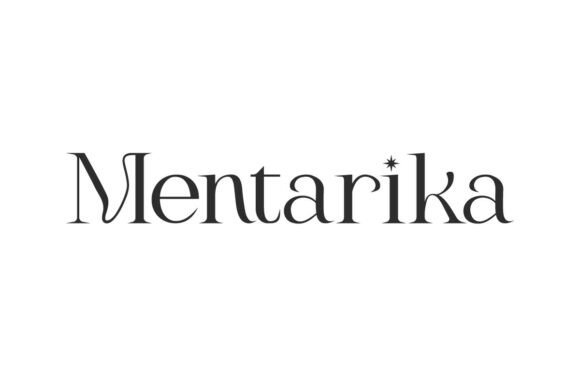 Mentarika: A High-Contrast Serif for Elegant Branding