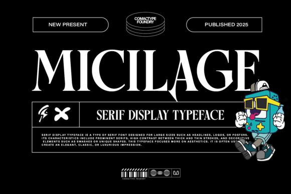 Micilage: The Elegant Serif Font for Premium Branding