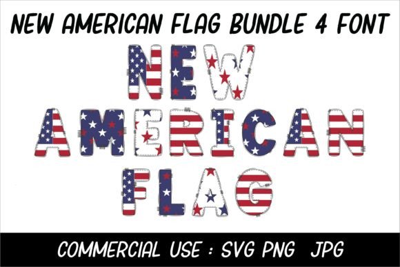 New American Flag Typeface for Bold Web Headers