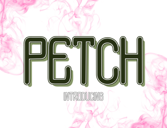 Petch: A Retro Sans Serif Font for Bold Branding