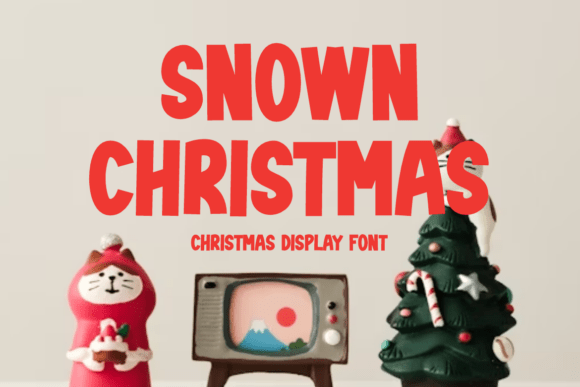 Snown Christmas: The Ultimate Holiday Sans Serif Font