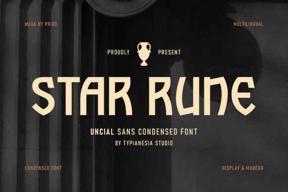 Star Rune: The Bold Sans Serif Font for Modern Branding