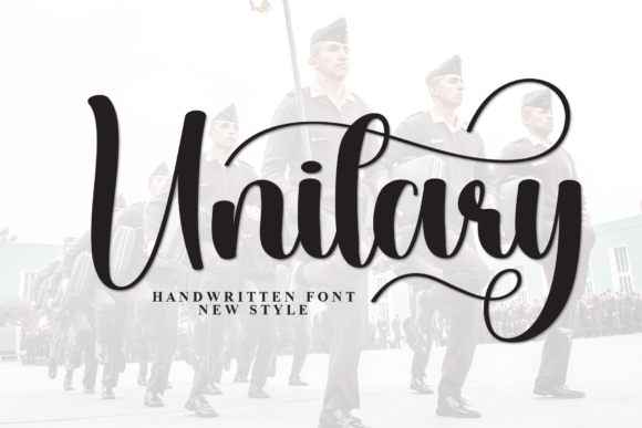 Unitary Font: The Handwritten Typeface for Warm Branding
