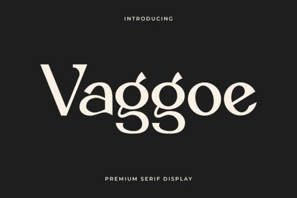Vaggoe Font Review: A Bold Serif for Modern Branding